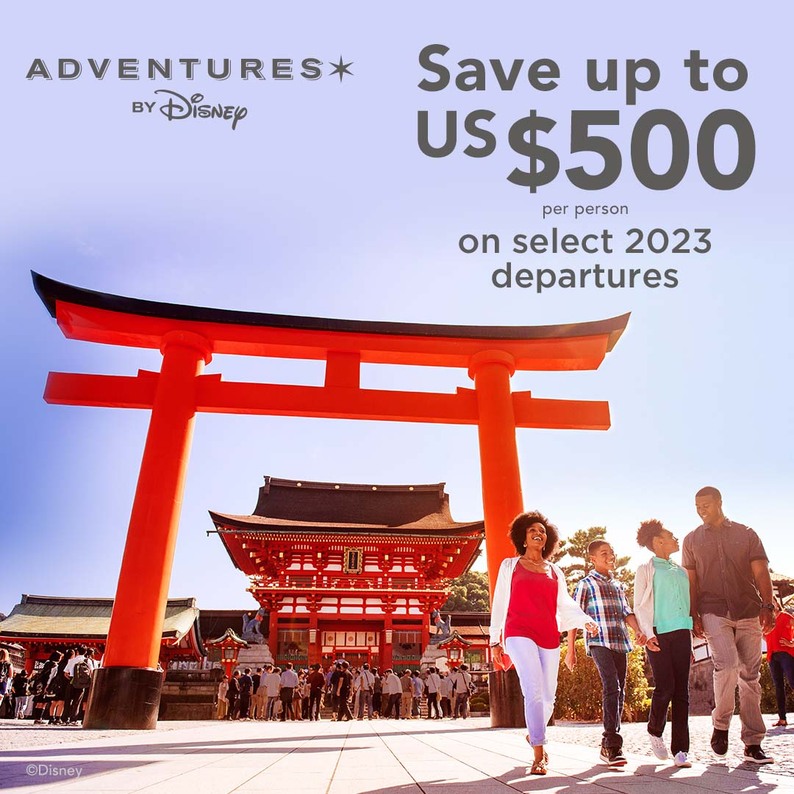 Adventures By Disney Discount Offer Travel Agent Ontario