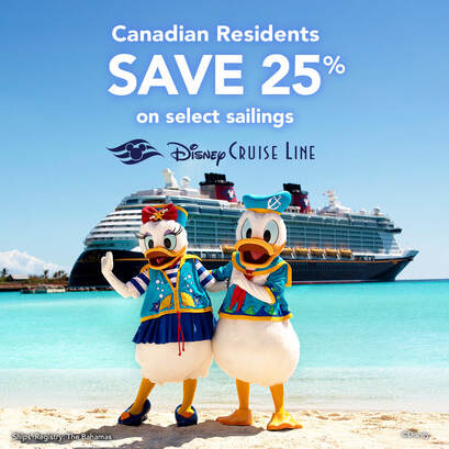 Disney Cruise Line On Board Credit Offer for Canadians, Canadian Resident offers Disney Cruise Line